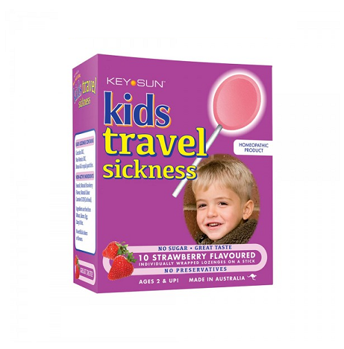 KEYSUN Kids Travel Sick Lollypops 10